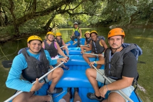 Navegando en el Río Cristalino